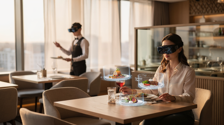 AR и VR для ресторанных концепций: реальные сценарии применения